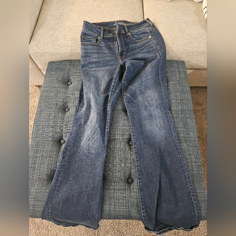 Not For Sale.  Women's AE Kick Boot Jeans 12 Long